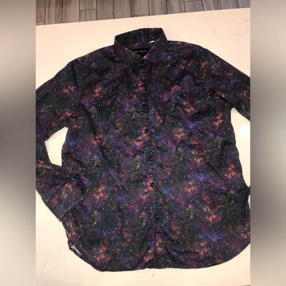 Robert graham men’s dress shirt 2 XL - Picture 7 of 12